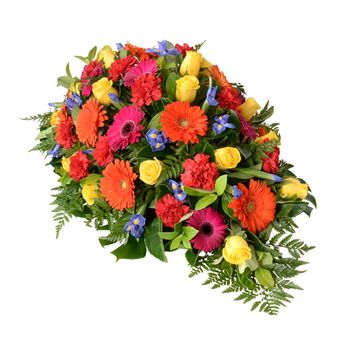 Mixed Seasonal Casket Standard Flowers