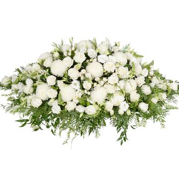 Cascading White Premium Flowers