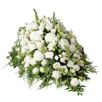 Cascading White Premium Flowers